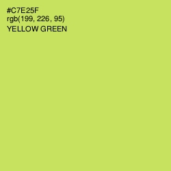 #C7E25F - Yellow Green Color Image